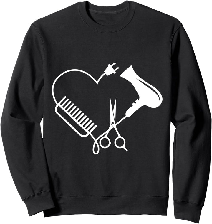 Friseur Friseurin Salon Barber Hairstylist Frisör Geschenke Sweatshirt