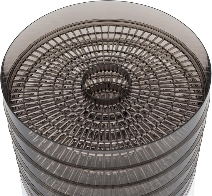 Dörrautomat Edelstahl Lebensmittel Dehydrator mit 5 Einlegefächer, 35-70°C Lebensmitteltrockner, 72H