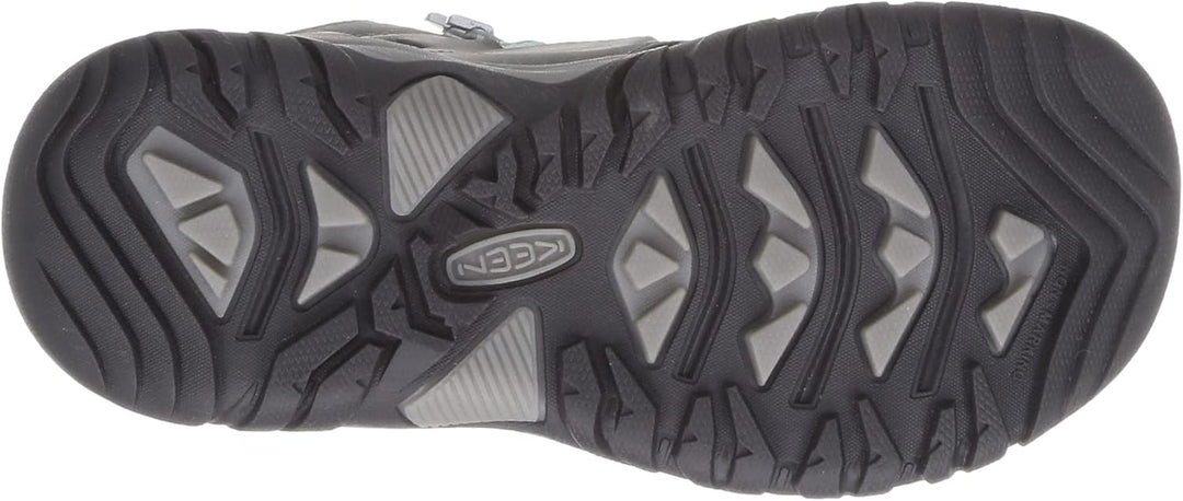 KEEN Unisex-Kinder Ridge Flex Mid wasserdichte Wanderstiefel 29 EU Grey Blue Tint, 29 EU Grey Blue T