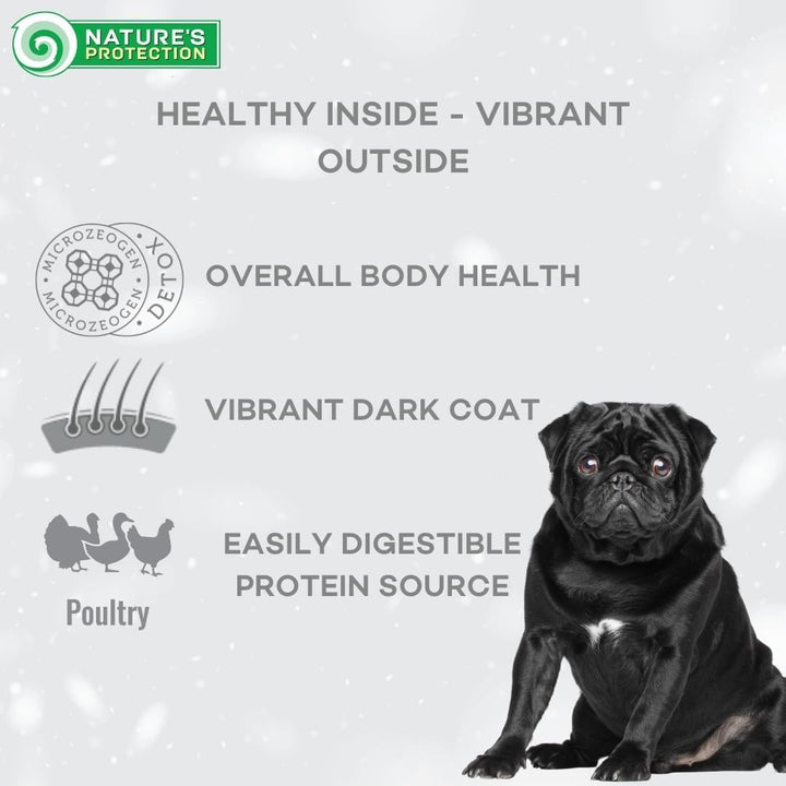 Nature's Protection Superior Care Hundefutter Trocken Getreidefrei mit Geflügel - Hypoallergenes Hun