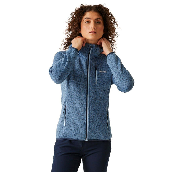 Regatta Damen Womens Hood Newhill Full Zip Hooded Fleece Jacket Fleecejacke mit durchgehendem Reissv