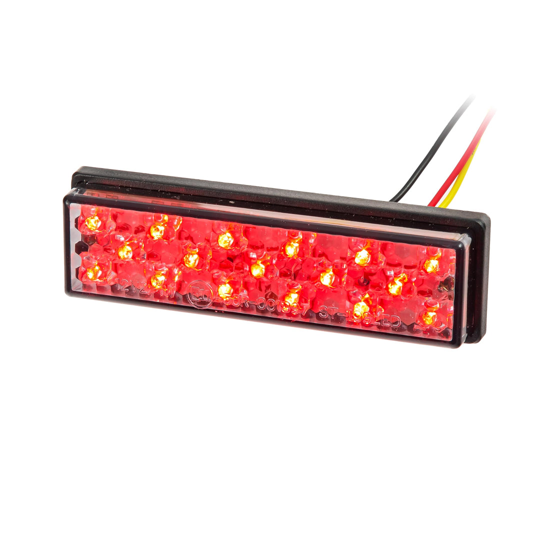 SHIN YO Universal Motorrad LED-Rücklicht Superflat mit Befestigungslaschen ohne Kennzeichenbeleuchtu