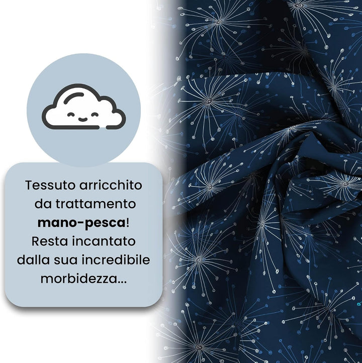 Italian Bed Linen MB Home Italy Fashion Bettbezug Set, Fireworks, Doppelbett, Fireworks