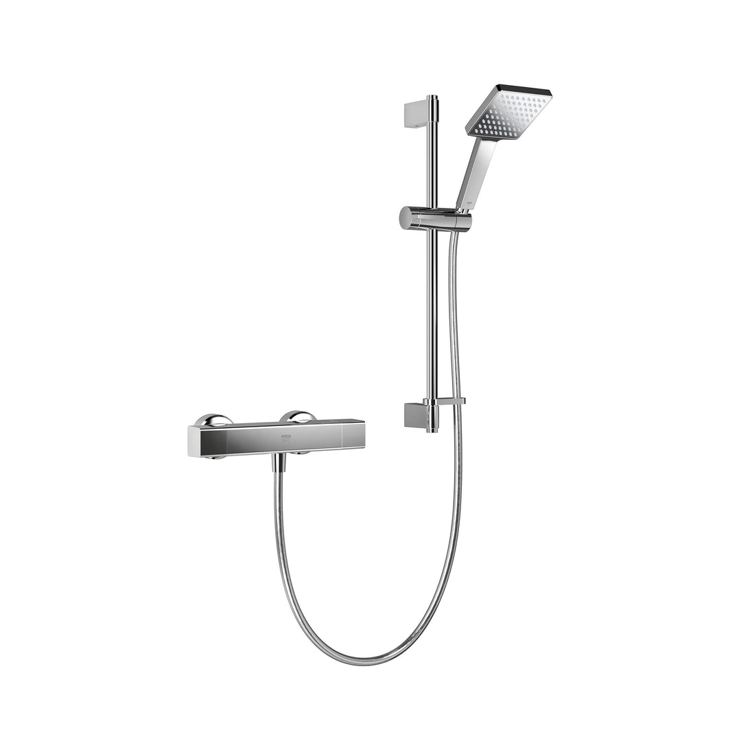 Mira 1.1901.001 Einzelausgang Stabventil Mixer Honesty Duscharmatur, Einarmatur, quadratisch, Chrome