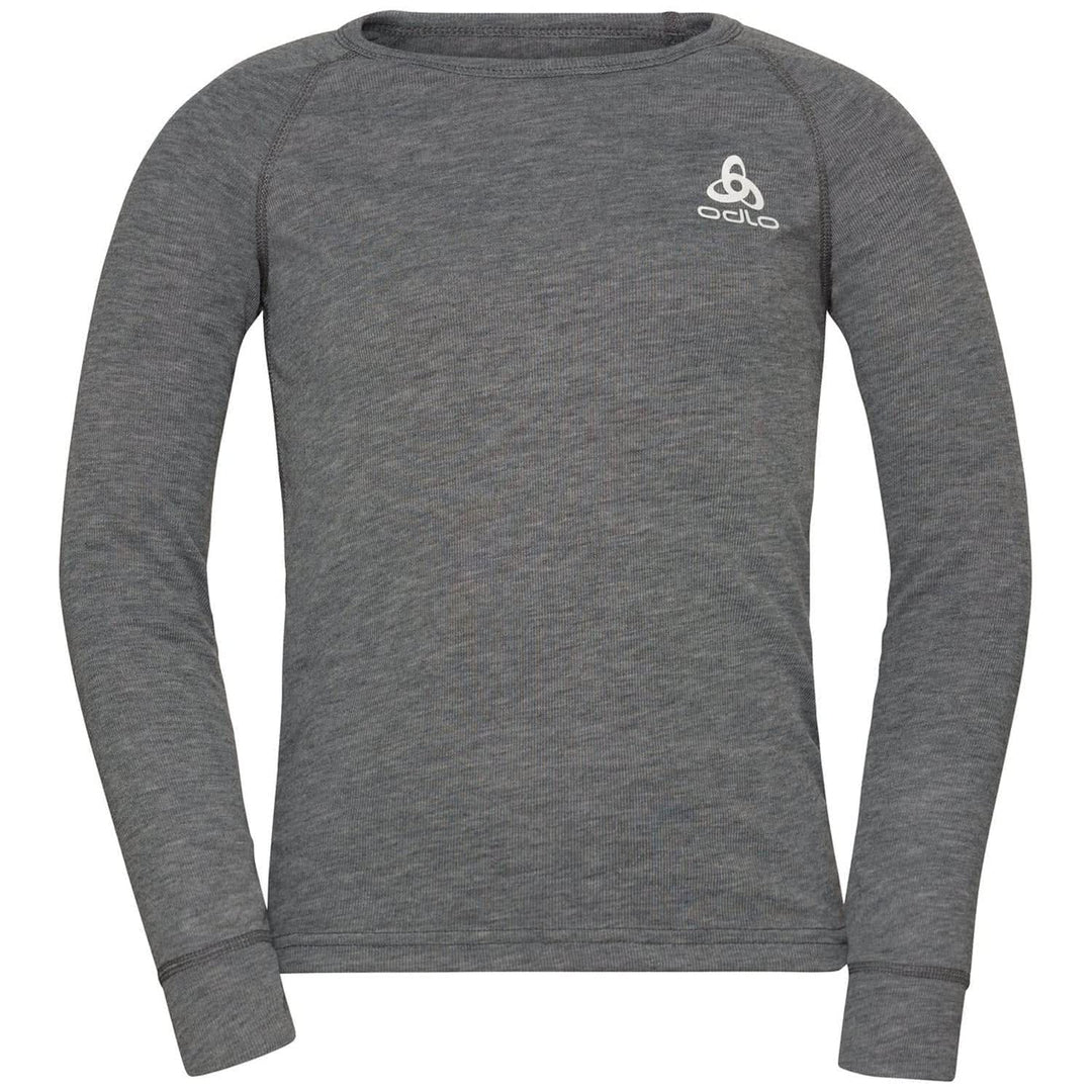 Odlo Damen Berra_542511 Mid Layer mit Reissverschluss (1er Pack) 80 Odlo Steel Grey Melange, 80 Odlo