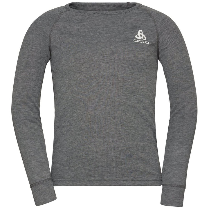 Odlo Damen Berra_542511 Mid Layer mit Reissverschluss (1er Pack) 80 Odlo Steel Grey Melange, 80 Odlo