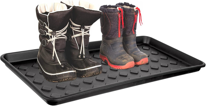 BigDean 2er Set Schuhabtropfschale Schuhablage gross - Abtropfschale für Schuhe - 71,5 x 34,5 x 3 cm