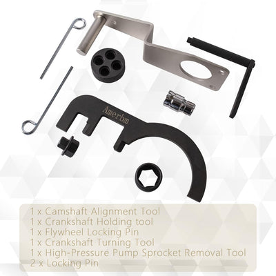 Amerbm Motor Einstellwerkzeug Dieselmotor Nockenwelle Steuerzeiten Einstellwerkzeug Set Steuerkette
