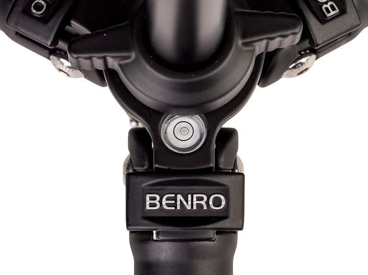 Benro Slim TSL08CN00 Carbon Stativ Kit mit Kugelkopf N00 Schwarz, Blau, Slim