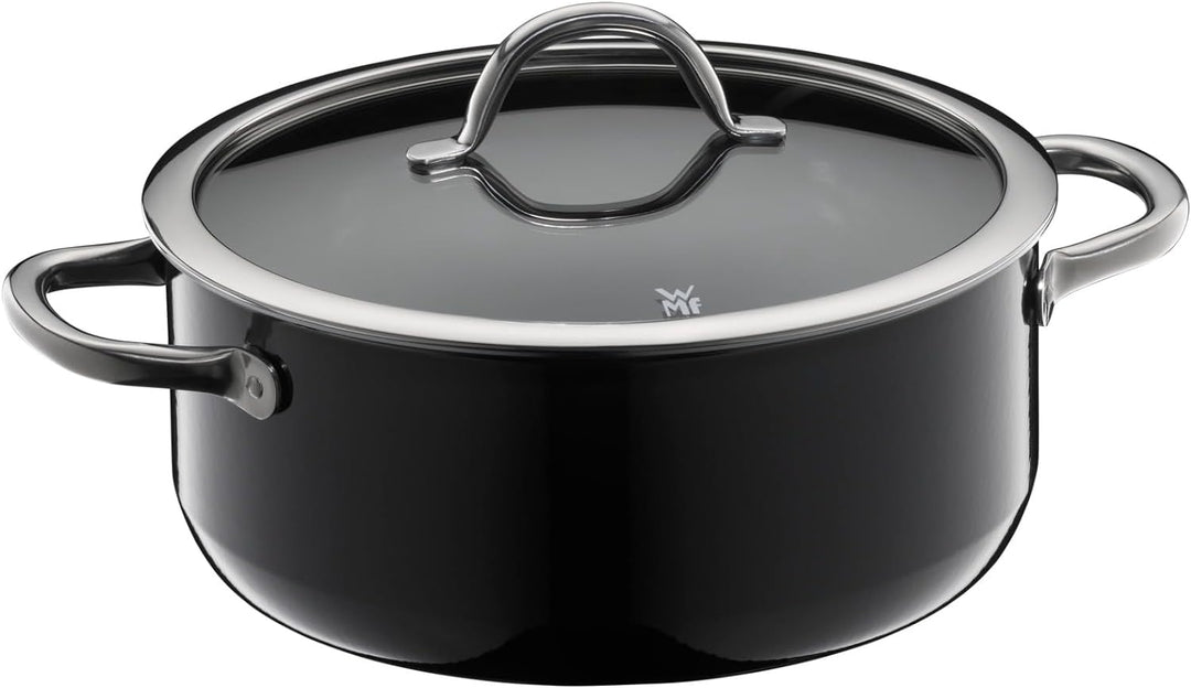 WMF Fusiontec Inspire Kochtopf gross, 24 cm, Glasdeckel, Bratentopf Induktion, 4,4l, High-Tech Keram