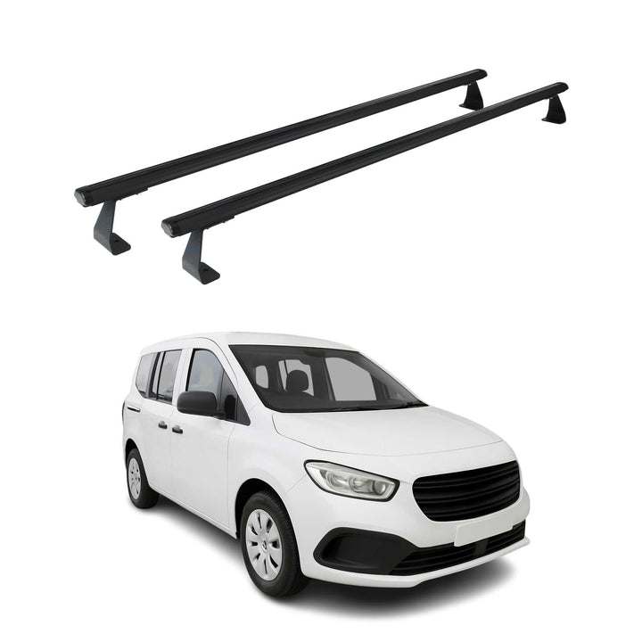 OMAC Heavy Duty Dachträger Querträger kompatibel mit Mercedes Citan W420 2021-2026 – 2 Stangen – Alu