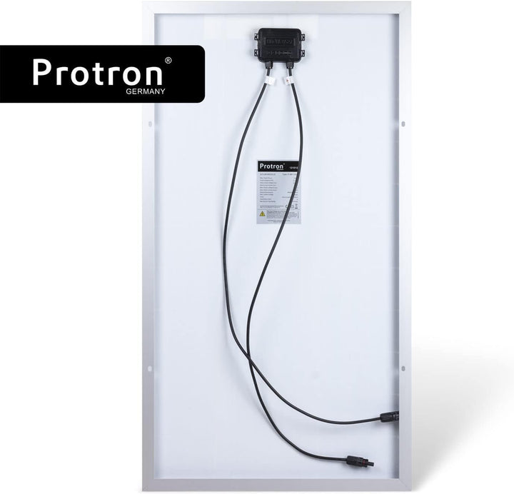 Protron Mono 100W Solarmodul Photovoltaik Monokristallin Solarpanel Solarzelle 100Watt Mono Solar 12