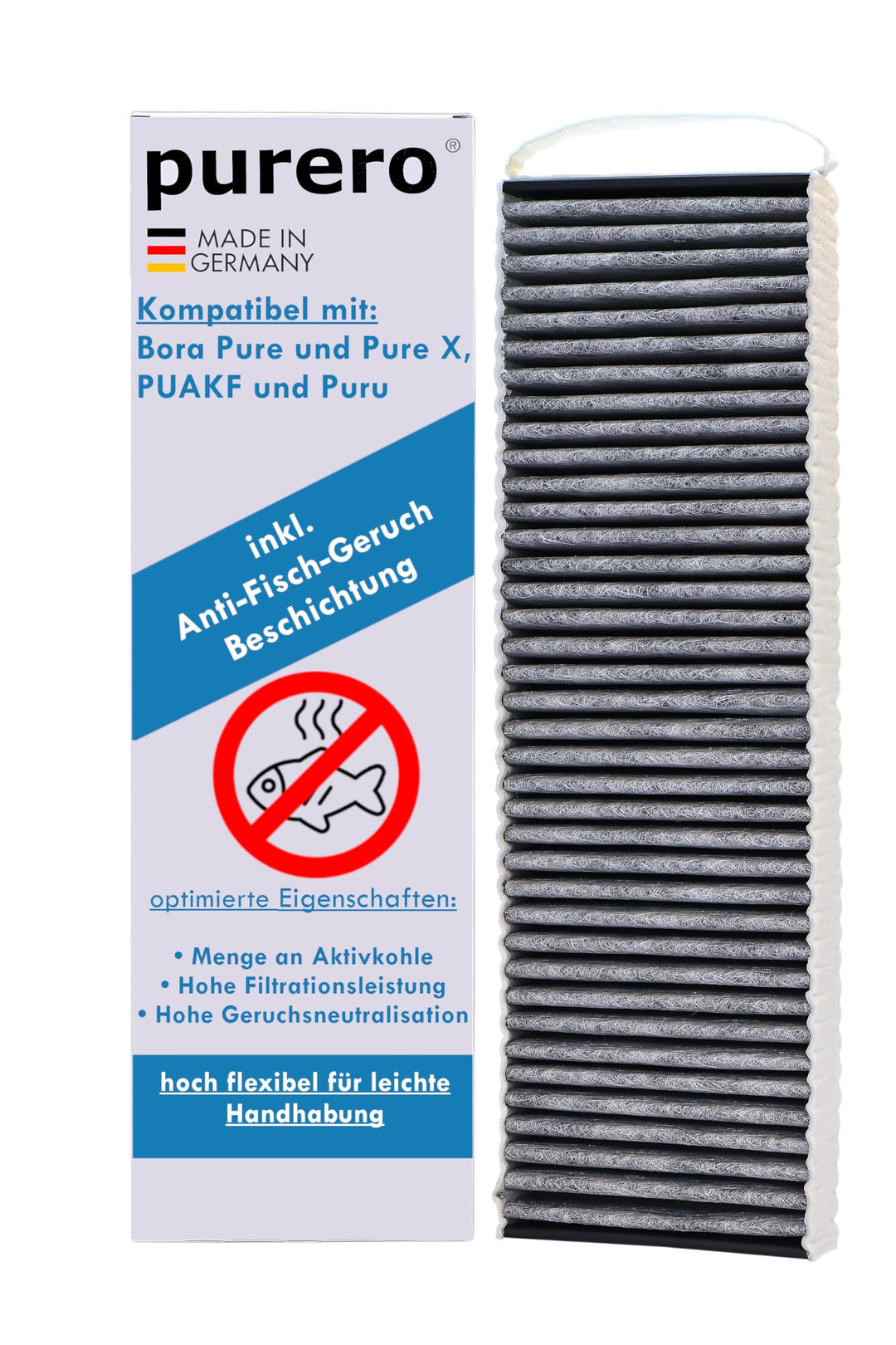 purero Ersatzfilter für Bora Pure, passend PUAKF PURU PURE X in Qualität wie beim Original 1, 1