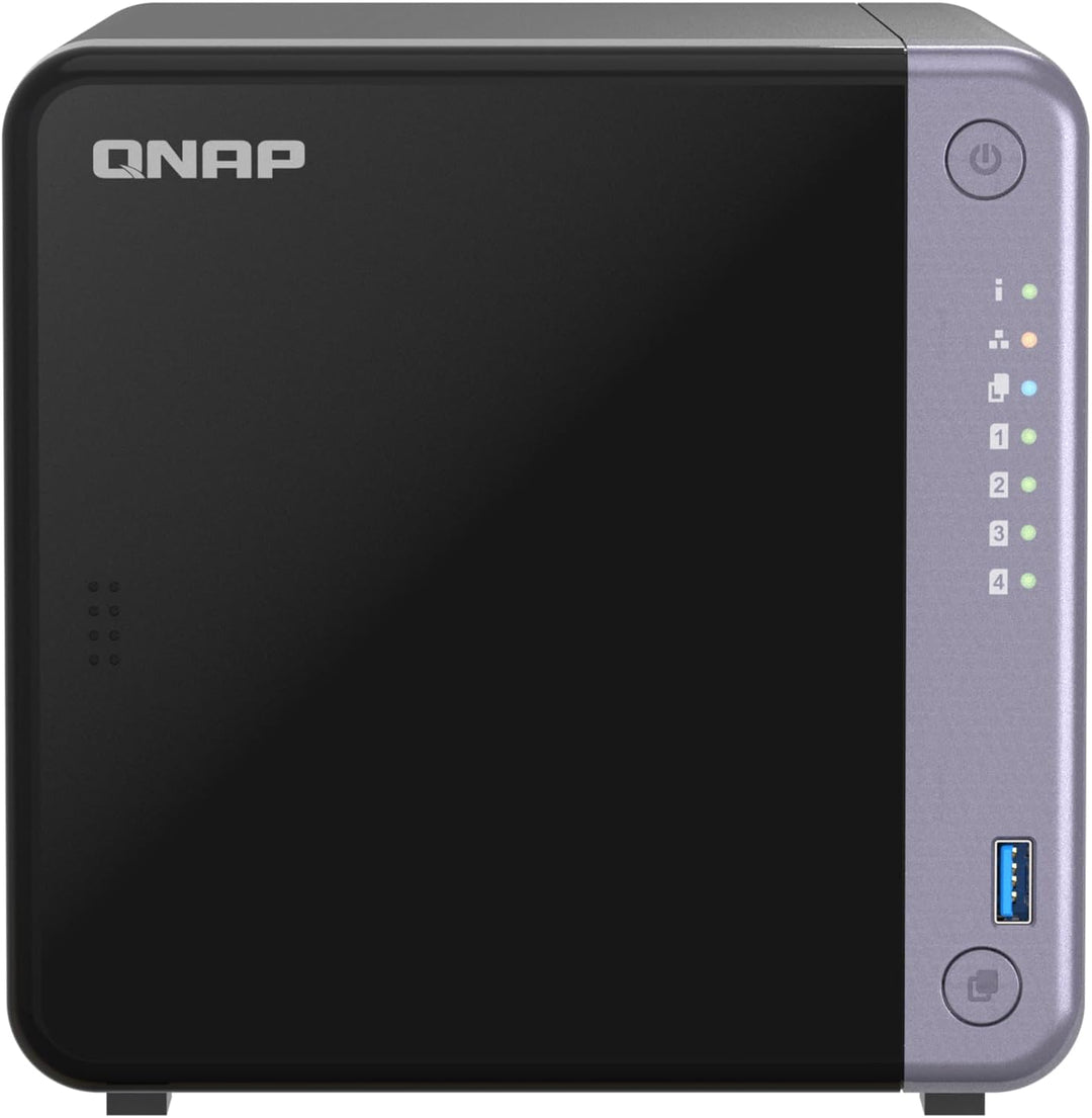 QNAP TS-432X-4G NAS & Speicherserver Tower Alpine Alpine AL-524 4 GB DDR4 QNAP QTS Schwarz