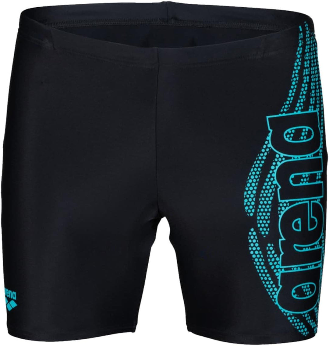 ARENA Men's Swim Mid Jammer Graphic - 10 Swim Trunks Black 46