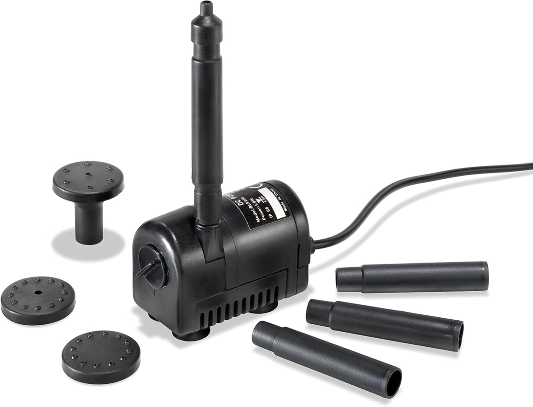 esotec Solar Einzelpumpe Ersatzpumpe Tauchpumpe Fountain 200 | Garten-Teich-Pumpe Teichpumpe univers