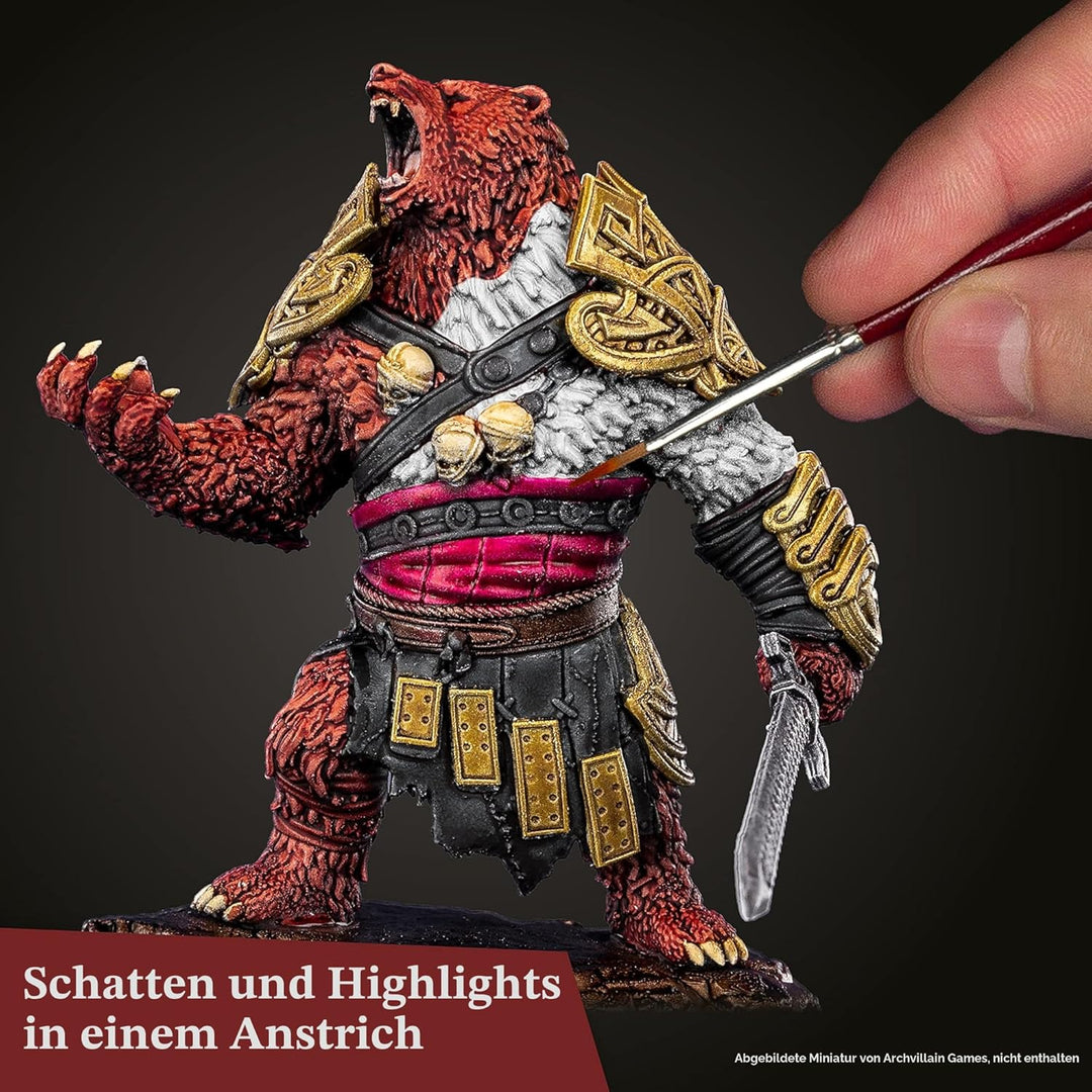 The Army Painter Speedpaint 2.0 Most Wanted Set, ungiftige Acryl-Kontrastfarben mit 24 Tropfflaschen