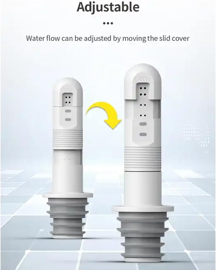 Zooma 2.3L Reise Bidet Elektrisch, Portable Bidet, 3pcs Reise Bidet Handbrause für Toilette Outdoor,