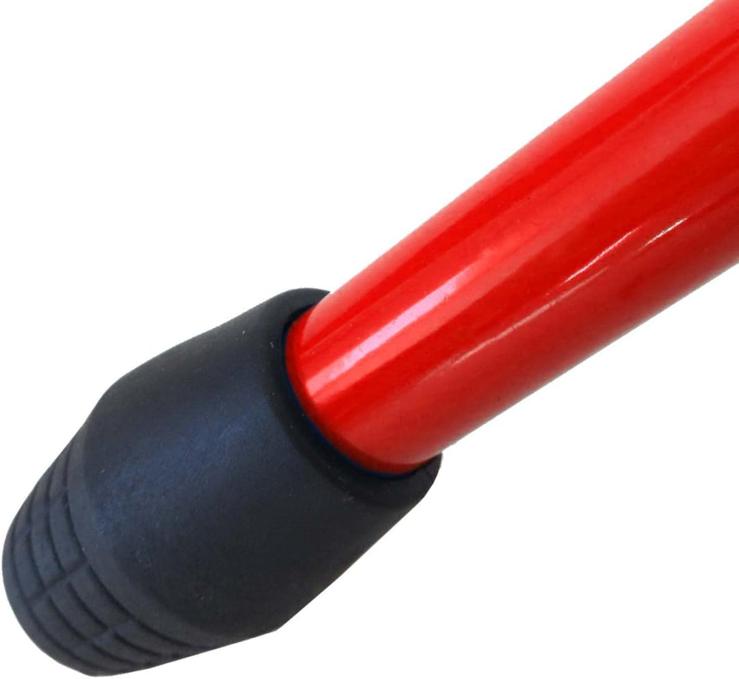 keepdrum MUS3 RD Notenständer Rot mit Tasche, Rot