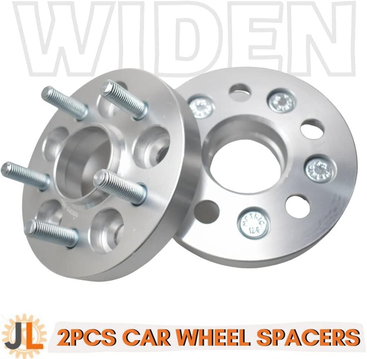 JINGLING KJ 5 Lug Spurverbreiterungen PCD 5 x 100 Nabenbohrung 56 mm geschmiedet 2 Stück Thickness: