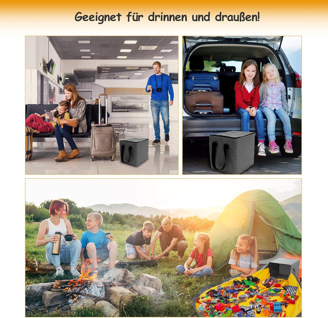Spielzeug Aufbewahrungsorganizer für Spielmatte Tasche – Duplo Spielzeug Aufbewahrungsbehälter für K
