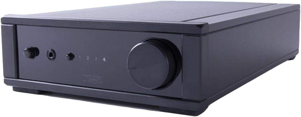Rega io Vollverstärker schwarz Stereo Verstärker mit Phonoteil