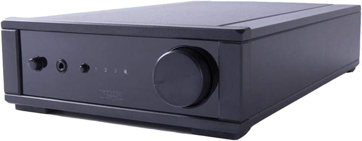 Rega io Vollverstärker schwarz Stereo Verstärker mit Phonoteil