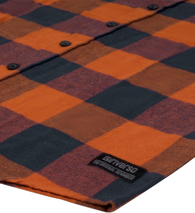 riverso Herren Freizeit Hemd RIVArne Regular Fit Karohemd Flanellhemd Holzfällerhemd kariert Langarm