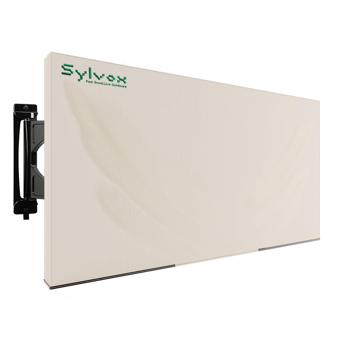 SYLVOX Outdoor wasserdichte Abdeckung für TV 75 zoll mit vollständig unterer Abdeckung, ausserhalb F