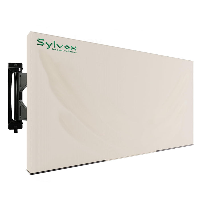 SYLVOX Outdoor wasserdichte Abdeckung für TV 75 zoll mit vollständig unterer Abdeckung, ausserhalb F