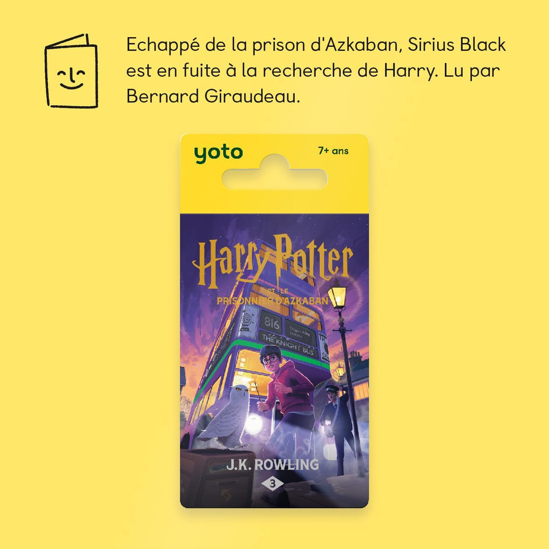 Yoto Harry Potter und der Gefangene von Azkaban, J.K Rowling, Hörbücher für Kinder, Volltext, zum Hö