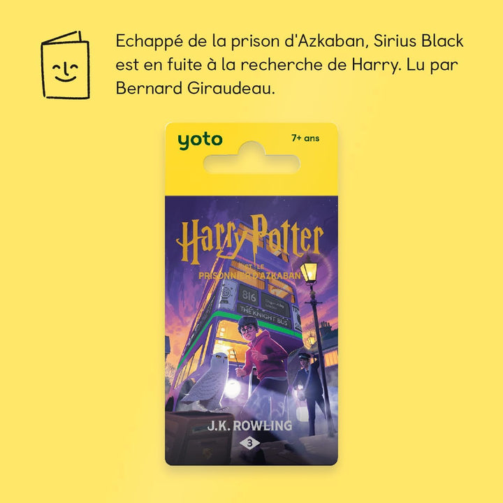 Yoto Harry Potter und der Gefangene von Azkaban, J.K Rowling, Hörbücher für Kinder, Volltext, zum Hö