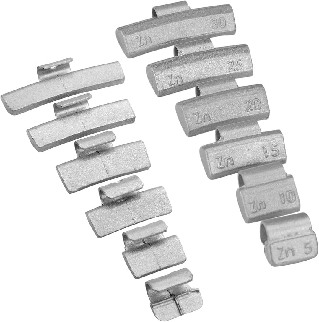 HASKYY 225x Schlaggewichte Auswuchtgewichte Wuchtgewichte ALU Alufelgen 5-30g Sortiment