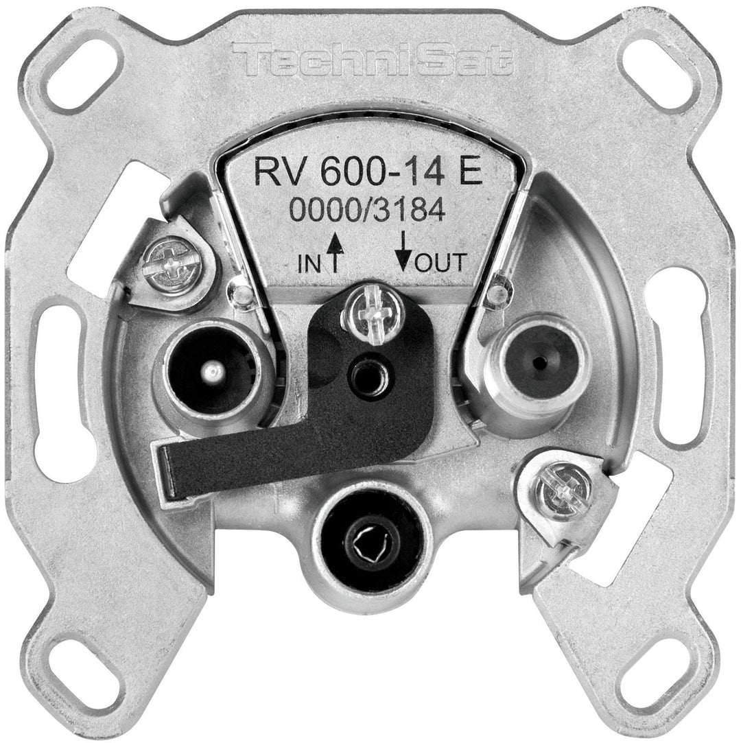 TechniPro RV 600-14 E Antennendose (als Reihenverteilkomponente in TechniRouter-Systemen) 14 dB Ausk