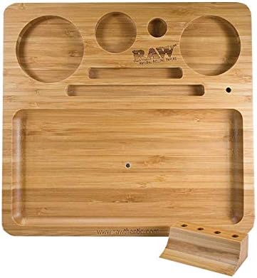 Bambus Drehunterlage RAW Rolling Bamboo Tray (22x20x2cm)