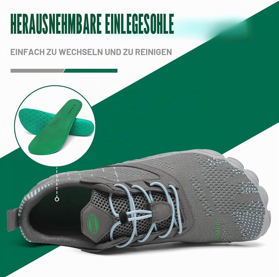 SAGUARO Barfussschuhe Herren Barfussschuhe Damen Barfuss Schuhe Zehenschuhe Outdoor Fitnessschuhe ru