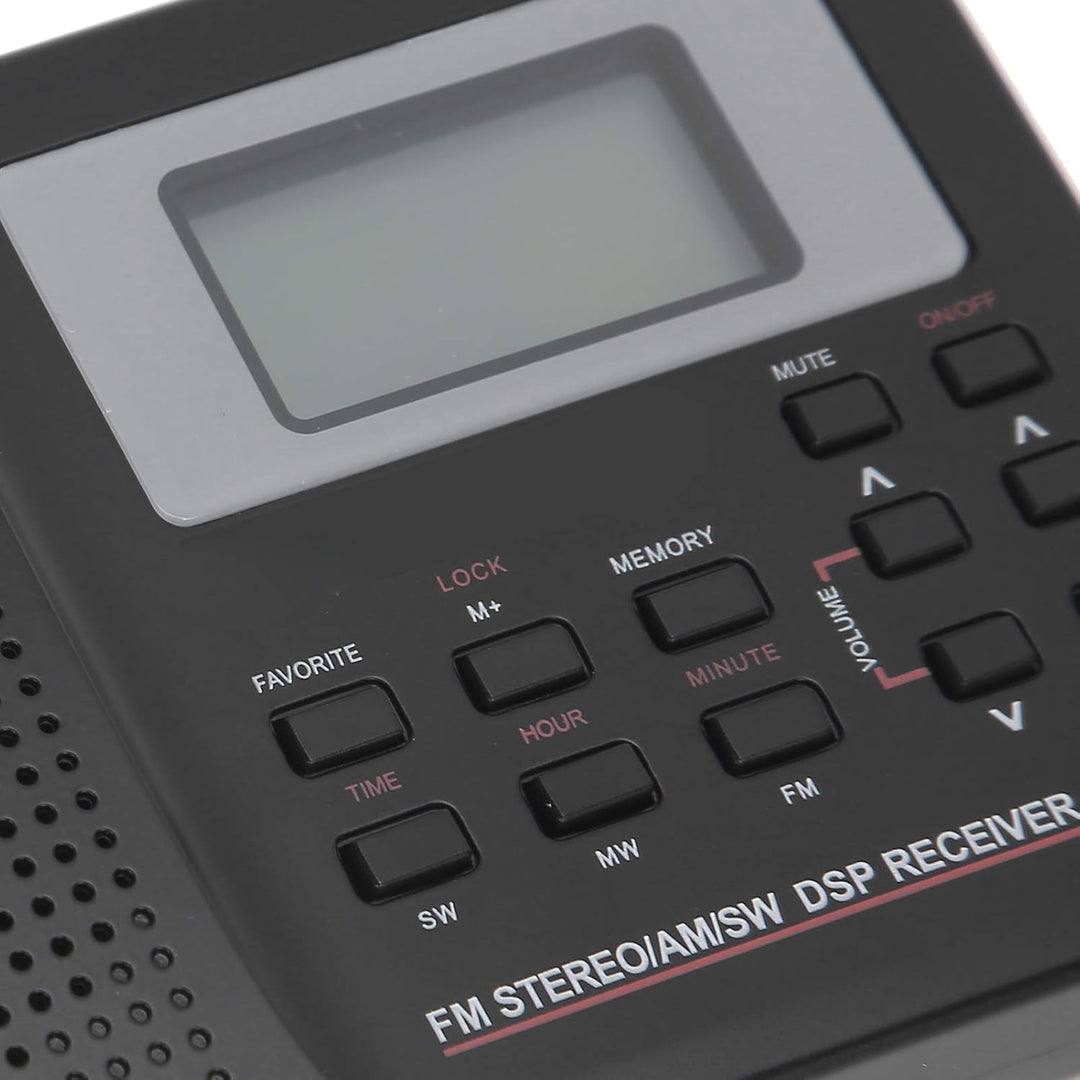 VBESTLIFE CS‑106 Tragbares Radio, UKW/AM/SW/MW/LW/TV-Vollband-Empfängerradio Weltweites Rundfunkradi