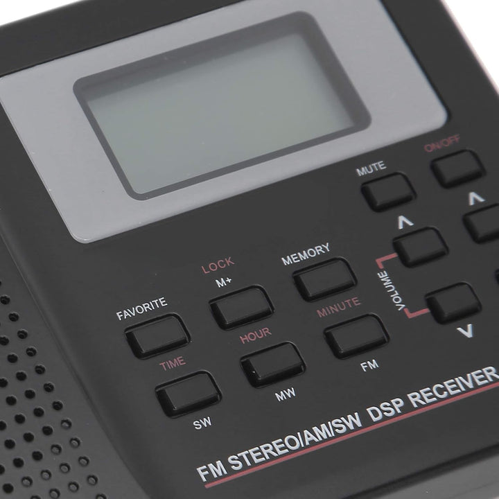 VBESTLIFE CS‑106 Tragbares Radio, UKW/AM/SW/MW/LW/TV-Vollband-Empfängerradio Weltweites Rundfunkradi