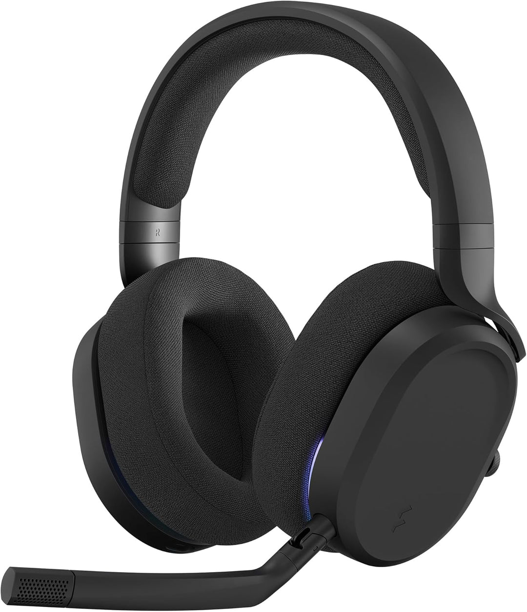 Fractal Design Scape Dark - Wireless PC Gaming Headset - Abnehmbares Mikrofon mit Geräuschfilter – B