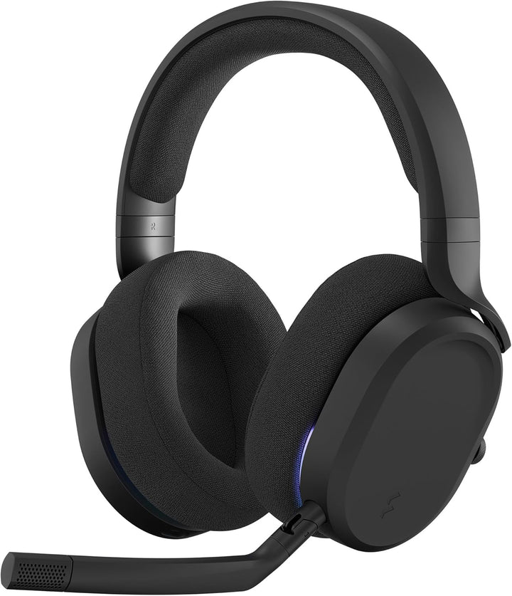 Fractal Design Scape Dark - Wireless PC Gaming Headset - Abnehmbares Mikrofon mit Geräuschfilter – B