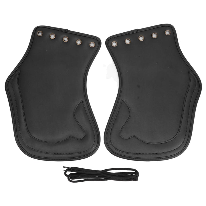 Motorrad Leder Sattel Hitzeschild Deflektor, Motorrad PU Hitze Deflektor Motor Heizung Isolierung Ki