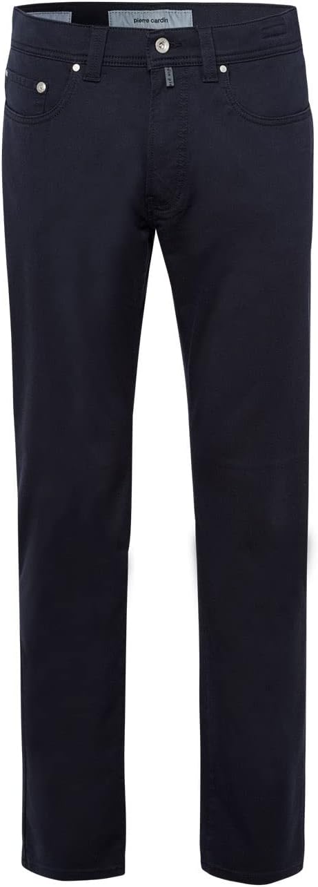 Pierre Cardin Herren Hose Lyon | Männer Jeans, Stoffhose | Tapered Fit 36W / 30L Dark Sapphire, 36W