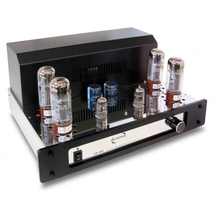 Dynavox Röhren Mono-Vollverstärker VR-80, HiFi-Verstärker für warmen Röhren-Sound, Vintage-Design mi