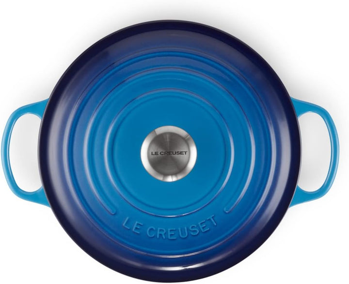 Le Creuset Signature Gusseisen-Bräter mit Deckel, Ø 26 cm, Rund, Für alle Herdarten und Induktion ge