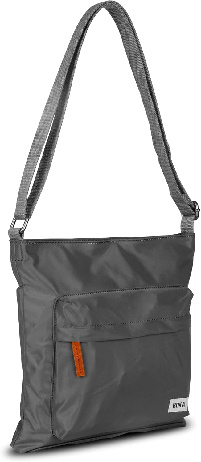 Roka London Kennington Sustainable Crossbody, graphit