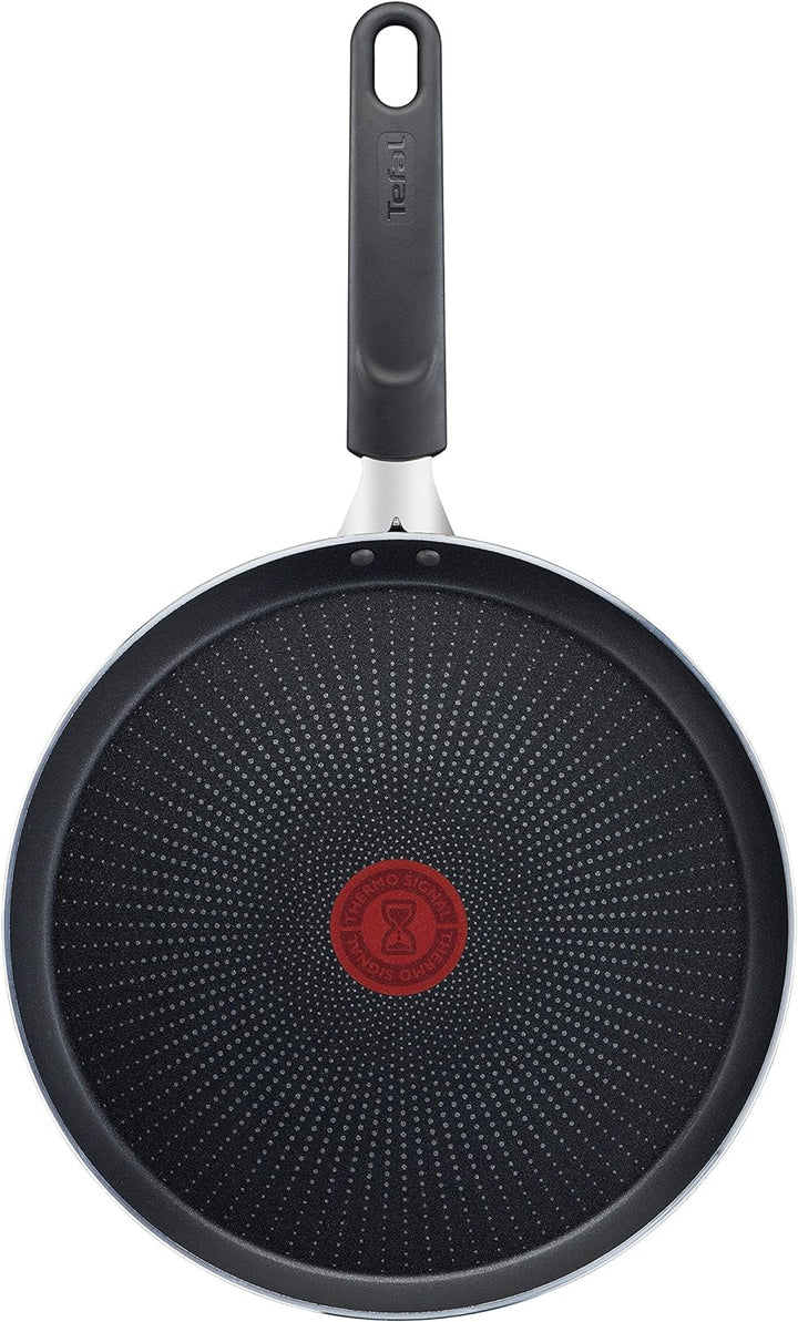 Tefal C38510 XL Force Crepepfanne 25cm | Antihaftversiegelung | widerstandsfähig | Thermo-Signal | D