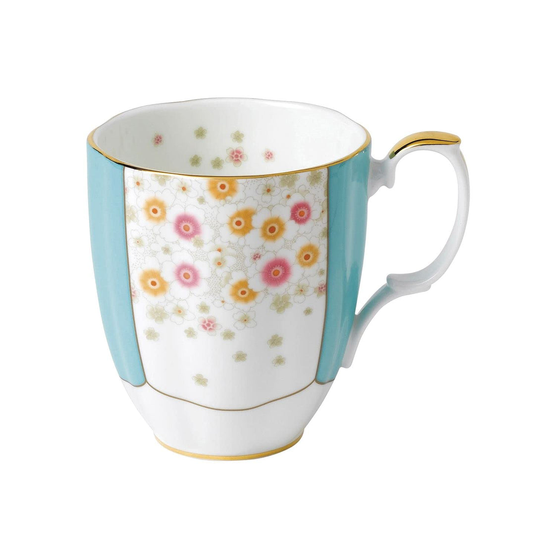 Royal Albert 100 Years 1930 Tasse Mint Deco Tasse, Mint Deco Tasse