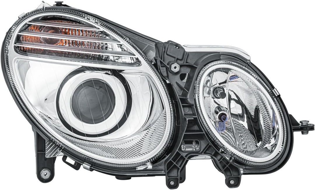 HELLA 1EL 009 260-081 Halogen-Hauptscheinwerfer - rechts - für u.a. Mercedes-Benz E-Class (W211) Rec