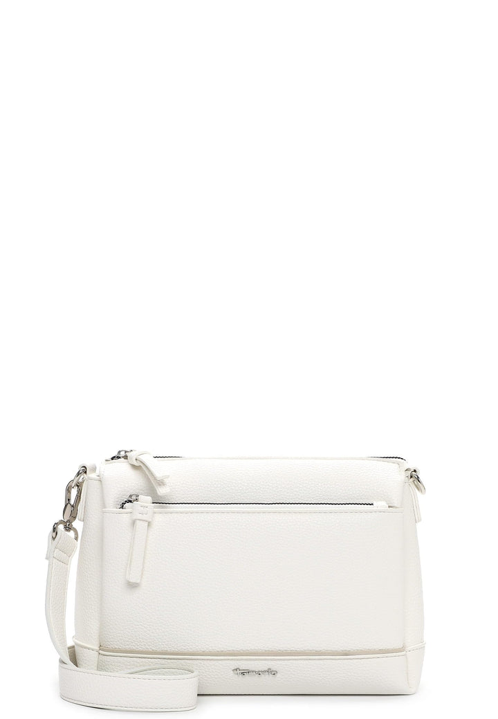 Tamaris Umhängetasche TAS Kennia 34390 Damen Handtaschen Uni Weiss M, Weiss M