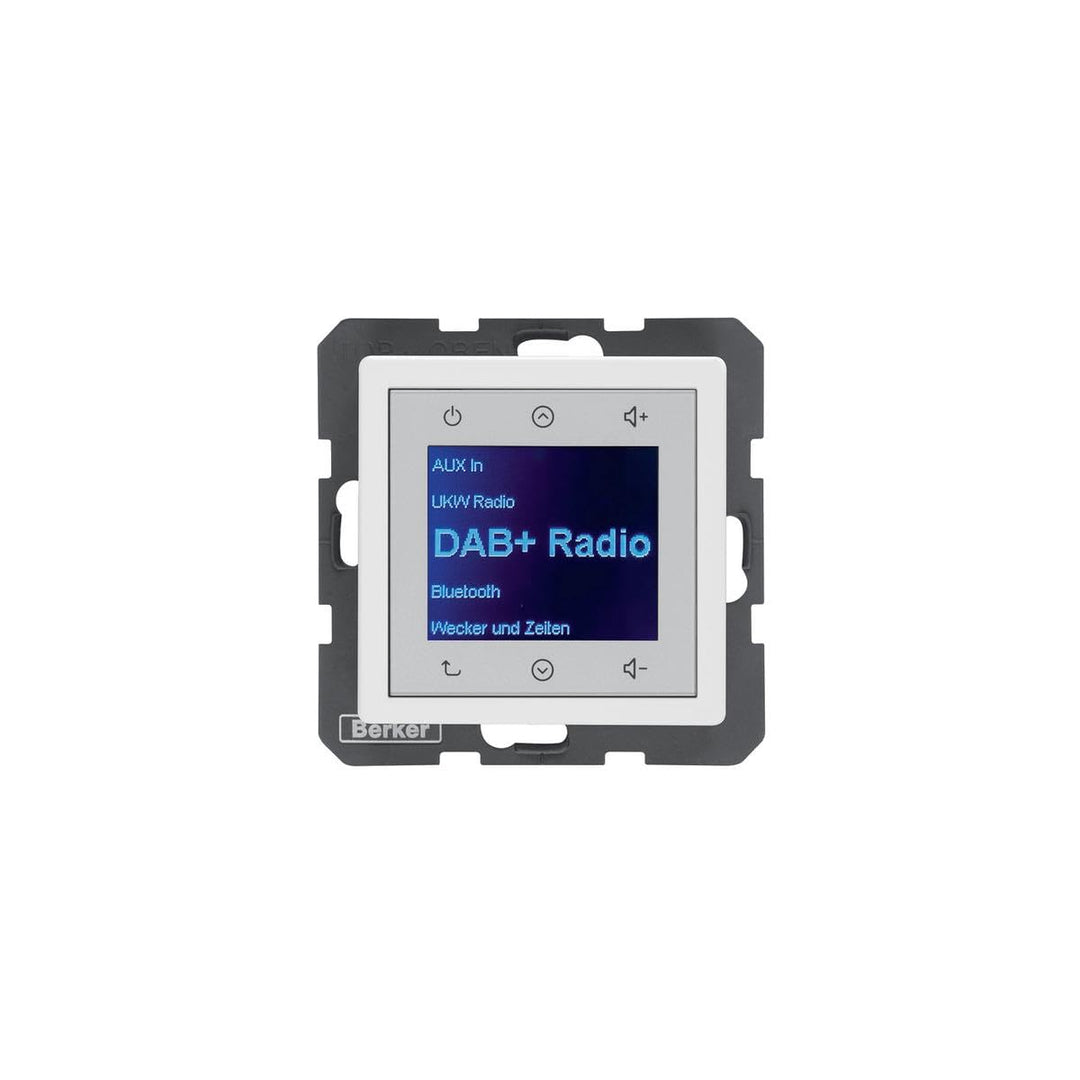 BERKER Radio Touch UP DAB+ Q.x polarweiss samt 29846089